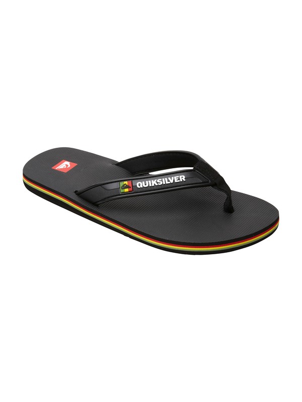 quiksilver, Eclipsed Wide Sandals, RASTA (rst) 0 Eclipsed Wide Sandals 857418 Quiksilver