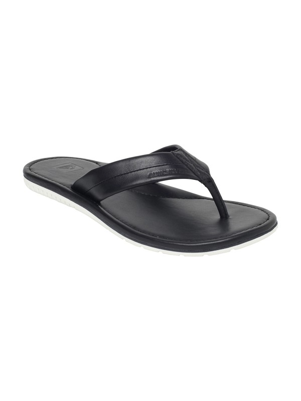 quiksilver, Teahupoo Leather Sandals, BLACK (blk) 0 Teahupoo Leather Sandals 857453 Quiksilver