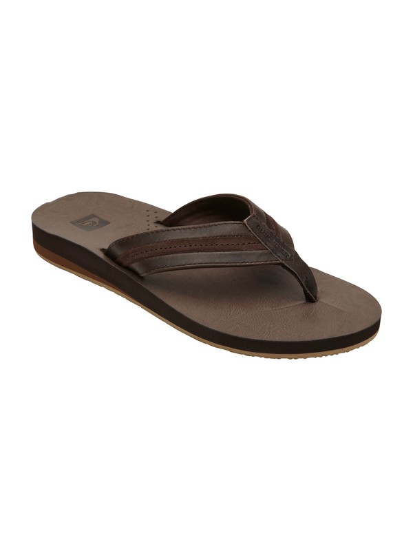 quiksilver, Starbord Sandals, BROWN/GUM (bng) 0 Starbord Sandals 857455 Quiksilver