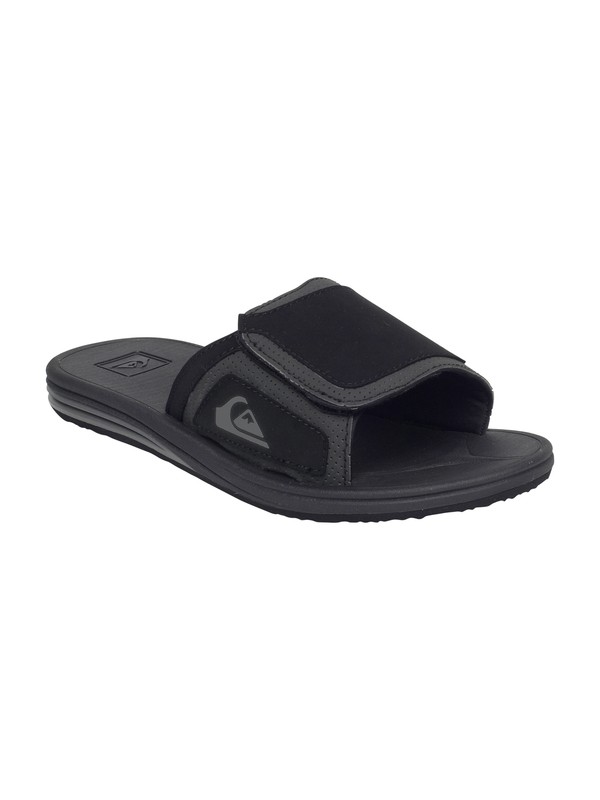 quiksilver, Fleet Side Sandal, BLACK/GREY (blg) 0 Fleet Side Sandal 857461 Quiksilver
