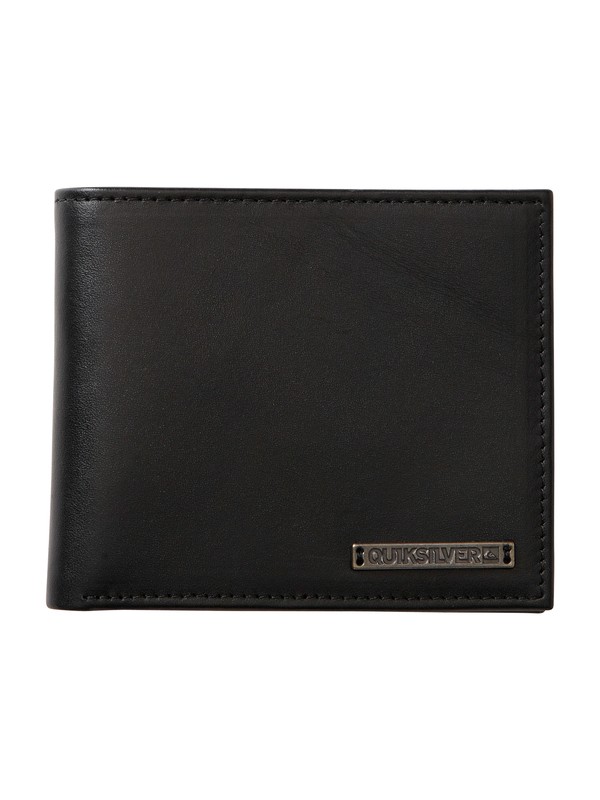 quiksilver, Apex Leather Wallet, BLACK (blk) 0 Apex Leather Wallet 858C44 Quiksilver