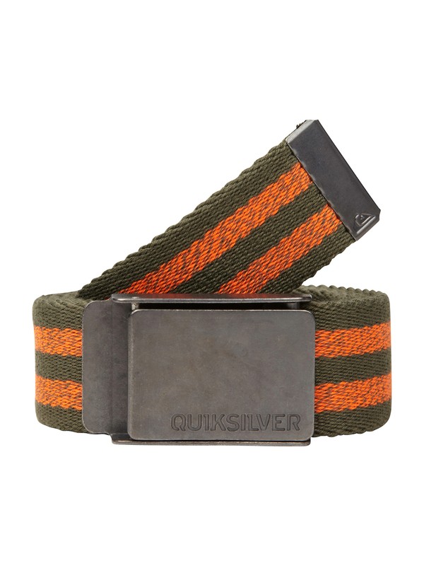quiksilver, Lock Jaw Belt, SAFARI GREEN (saf) 0 Lock Jaw Belt 859745 Quiksilver