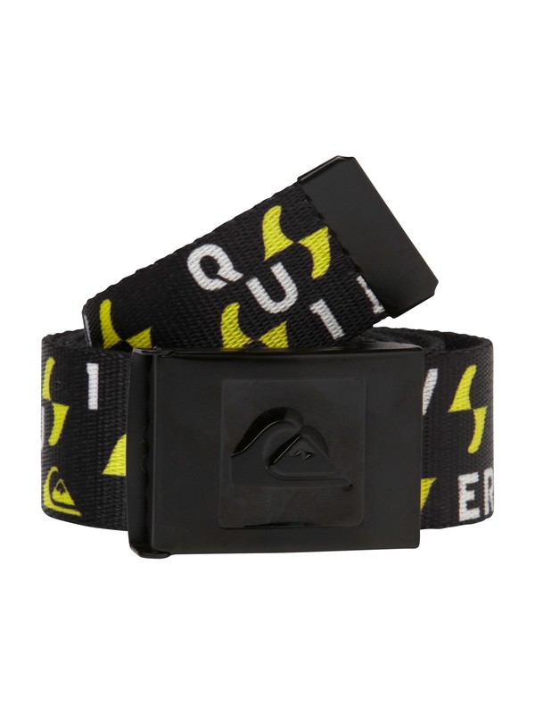 quiksilver, Merit Belt, BLACK 1 (bk1) 0 Merit Belt 859765 Quiksilver