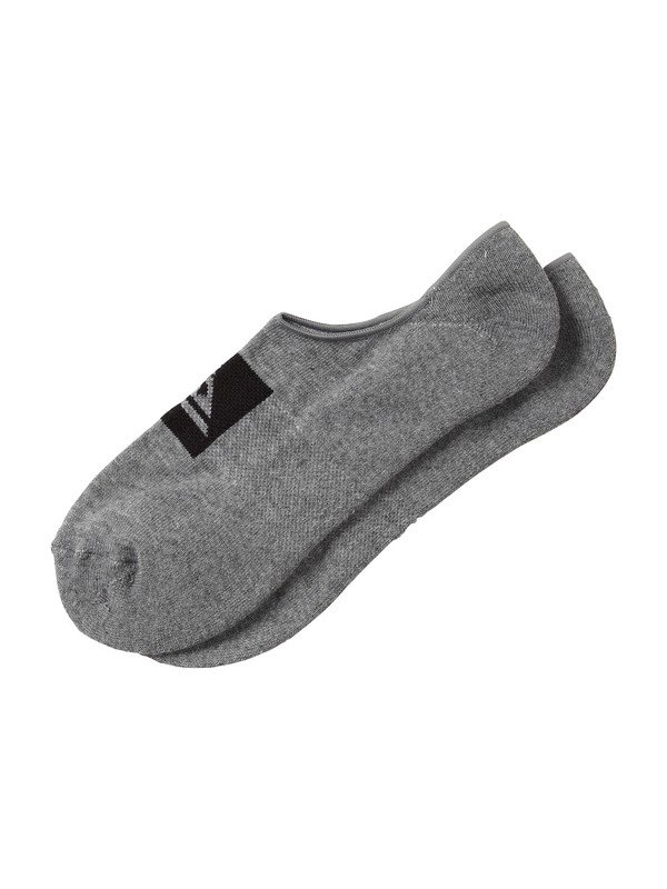 quiksilver, Manic No Show Socks, HEATHER GREY (htr) 0 Manic No Show Socks 860207 Quiksilver