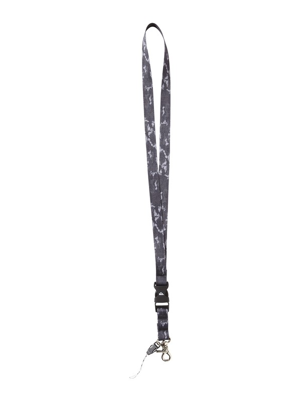quiksilver, Leash Lanyard, BLACK (blk) 0 Leash Lanyard 861495 Quiksilver