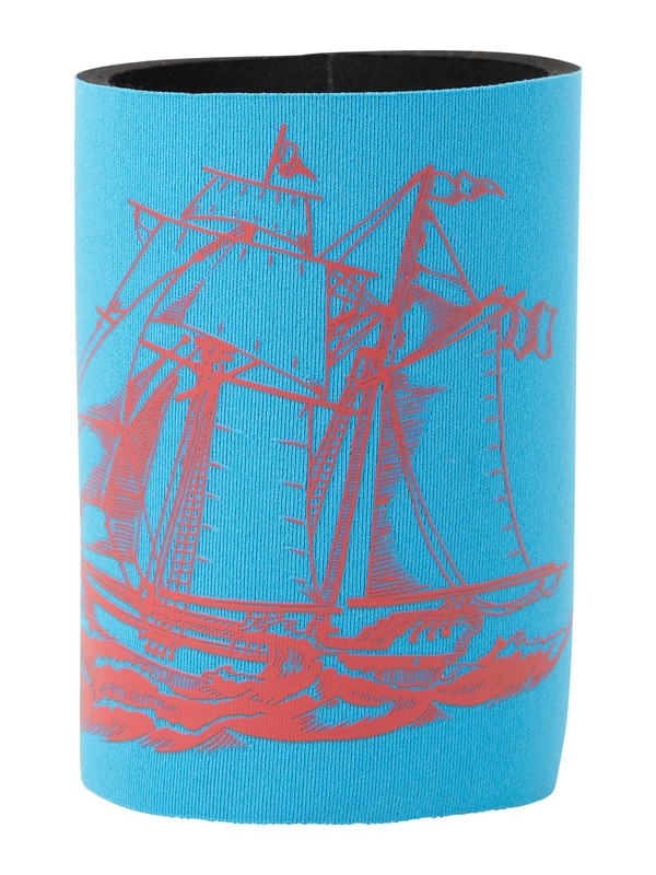 quiksilver, Jah Coozie Beverage Holder, AZUL (azb) 0 Jah Coozie Beverage Holder 861502 Quiksilver