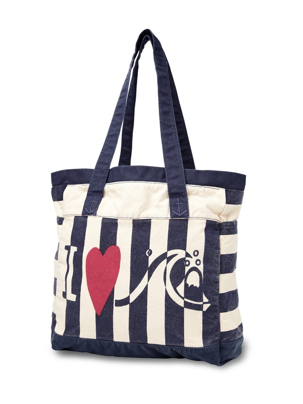 quiksilver, By The Bay Tote, INDIGO BLUE (ink) 0 By The Bay Tote A03050 Quiksilver