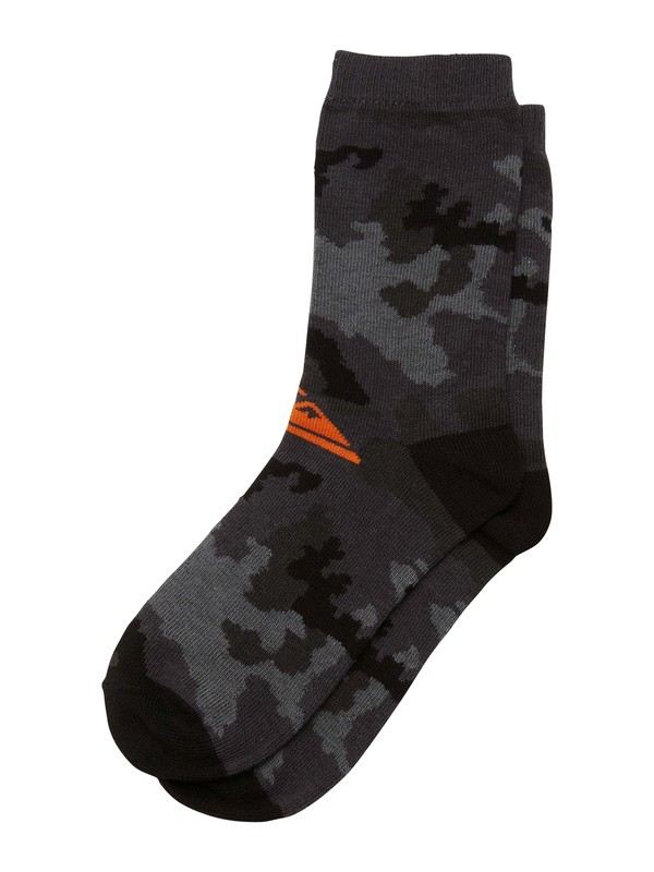 quiksilver, Boys 8-16 Linus Socks, GUNSMOKE (gun) 0 Boys 8-16 Linus Socks AQBAA00002 Quiksilver