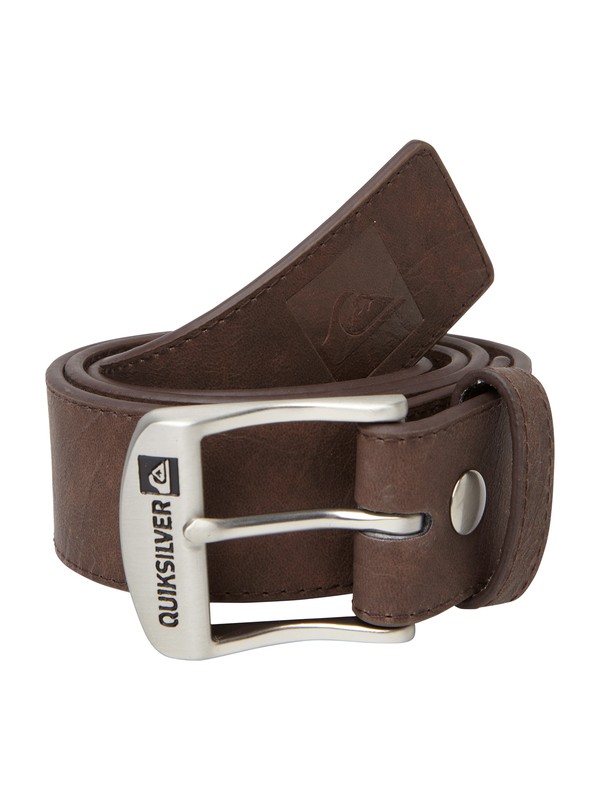 quiksilver, Boys 8-16 11th Street Belt, VINTAGE BROWN (czb0) 0 Boys 8-16 11th Street Belt AQBAA00018 Quiksilver