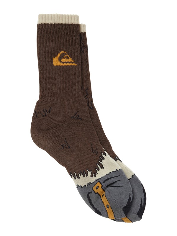 quiksilver, TOE JAMMIN, CHOCOLATE (ctk0) 0 TOE JAMMIN AQBAA00025 Quiksilver