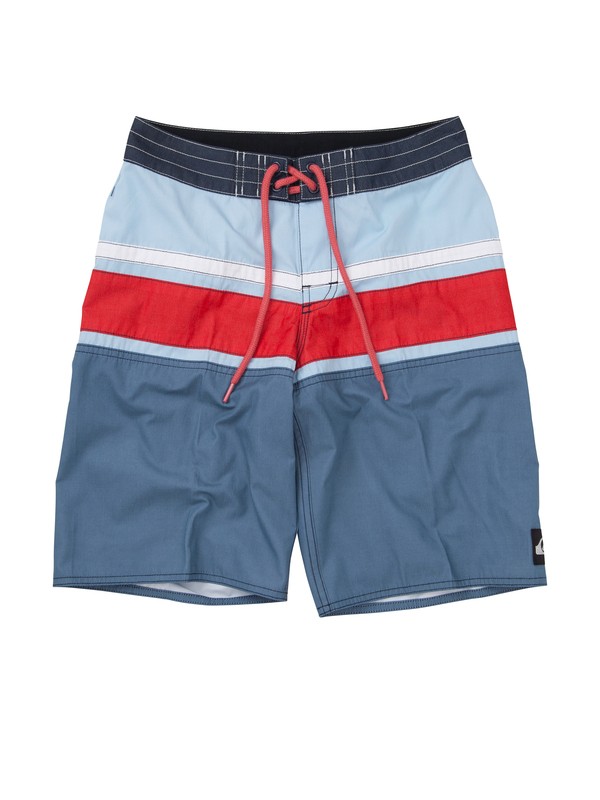 quiksilver, Boys 8-16 Panel Stripe Boardshorts, NAVY (ktp0) 0 Boys 8-16 Panel Stripe Boardshorts AQBBS00137 Quiksilver