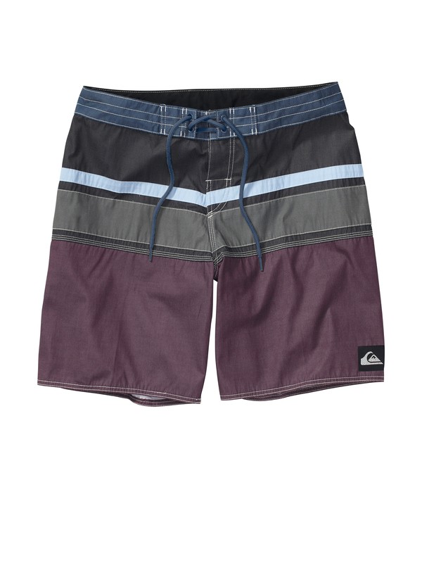quiksilver, Boys 8-16 Panel Stripe Boardshorts, BLACK (kvj0) 0 Boys 8-16 Panel Stripe Boardshorts AQBBS00171 Quiksilver