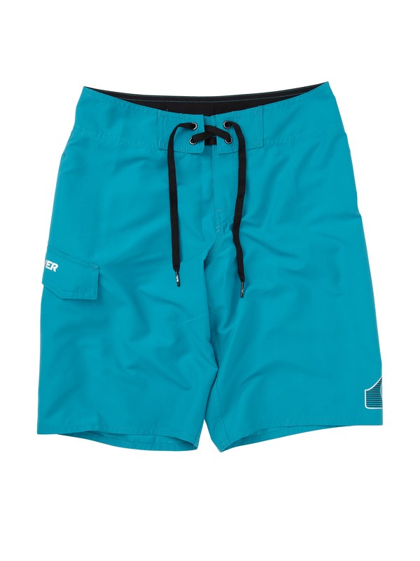 quiksilver, Boys 8-16 Stomping Boardshorts, TILE BLUE (bny0) 0 Boys 8-16 Stomping Boardshorts AQBBS00178 Quiksilver