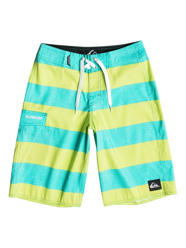 quiksilver, Boy's 8-16 Everyday Brigg 19" Boardshorts, POOL GREEN (gmj0) 0 Boy's 8-16 Everyday Brigg 19" Boardshorts AQBBS03065 Quiksilver