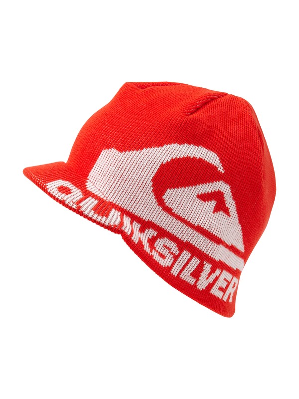 quiksilver, Ralphies Youth Beanie, FIERY RED (rqf0) 0 Ralphies Youth Beanie AQBHA00010 Quiksilver