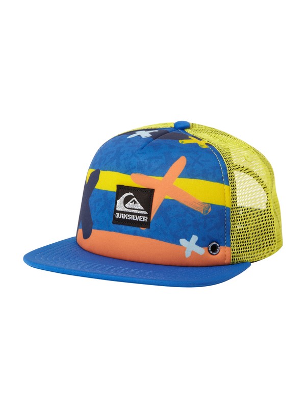 quiksilver, Boys 8-16 Boardies Hat, BRIGHT COBALT (bpc0) 0 Boys 8-16 Boardies Hat AQBHA00051 Quiksilver