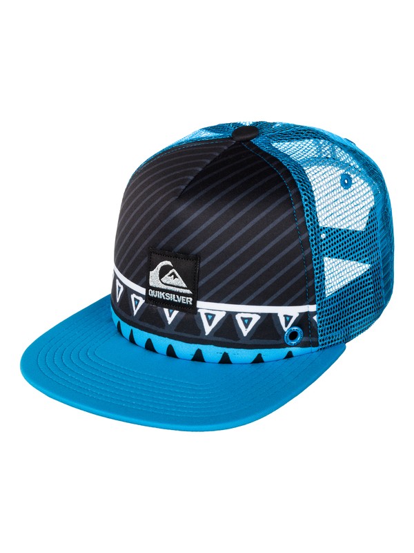 quiksilver, Boys 8-16 Boardies Hat, CYAN (bmj0) 0 Boys 8-16 Boardies Hat AQBHA03008 Quiksilver