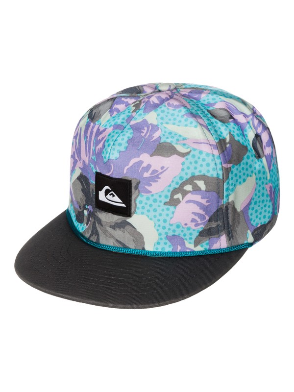 quiksilver, Boys 8-16 Hawaiiana Hat, COSTA (bhq0) 0 Boys 8-16 Hawaiiana Hat AQBHA03043 Quiksilver