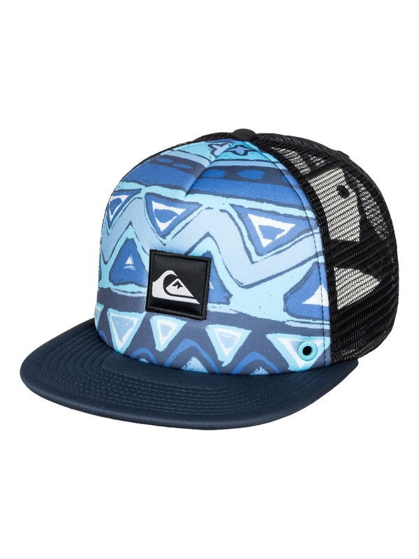 quiksilver, Boys 8-16 Boardies Trucker Hat, VICTORIA BLUE (bqn0) 0 Boys 8-16 Boardies Trucker Hat AQBHA03112 Quiksilver