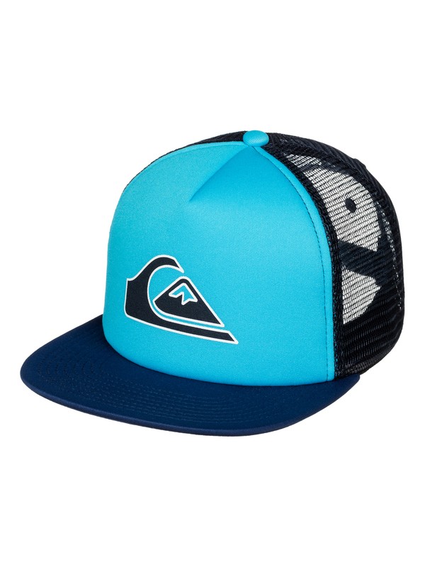 quiksilver, Snapper - Trucker Cap, HAWAIIAN OCEAN (bmj0) 0 Snapper - Trucker Cap AQBHA03134 Quiksilver