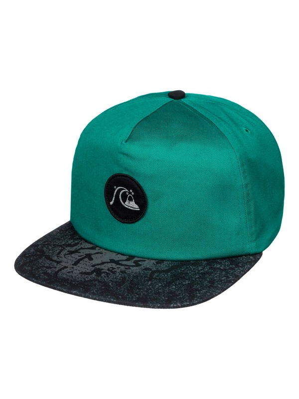 quiksilver, Engraver - Snapback Cap, POOL GREEN (gmj0) 0 Engraver - Snapback Cap AQBHA03142 Quiksilver