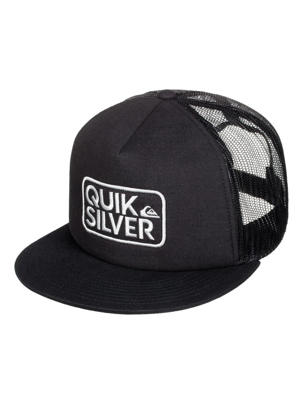 quiksilver, Boys 8-16 Barstay Trucker Hat, BLACK (kvj0) 0 Boys 8-16 Barstay Trucker Hat AQBHA03146 Quiksilver