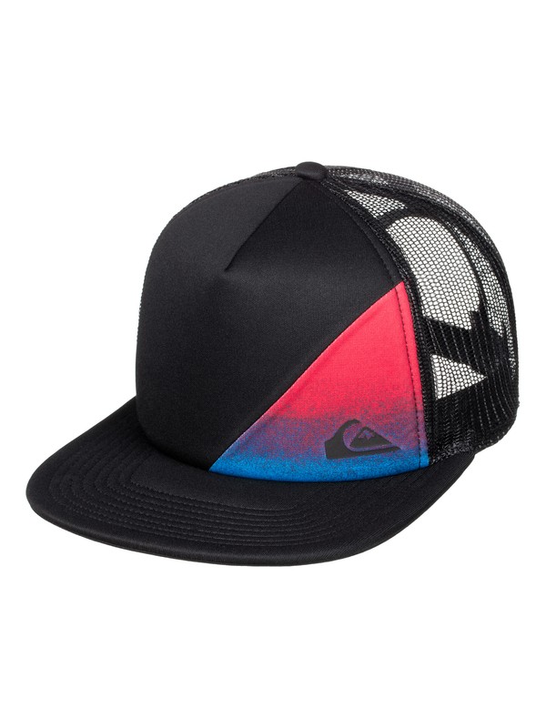 quiksilver, Boys 8-16 AG47 New Wave Trucker Hat, BLACK (kvj0) 0 Boys 8-16 AG47 New Wave Trucker Hat AQBHA03151 Quiksilver