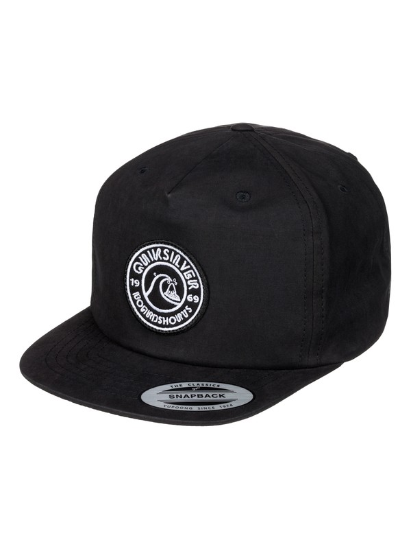 quiksilver, Boy's 8-16 Bragnet Snapback Hat, BLACK (kvj0) 0 Boy's 8-16 Bragnet Snapback Hat AQBHA03159 Quiksilver