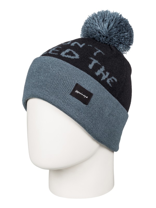 quiksilver, Animals - Bommelmütze, BLACK (kvj0) 0 Animals - Bommelmütze AQBHA03192 Quiksilver