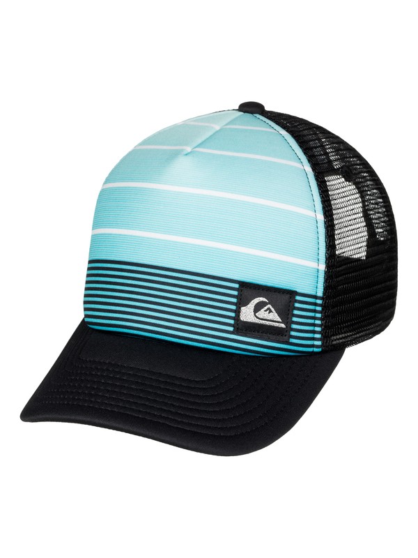 quiksilver, Boy's 8-16 Stripe Play Hat, SCUBA BLUE (blj0) 0 Boy's 8-16 Stripe Play Hat AQBHA03207 Quiksilver