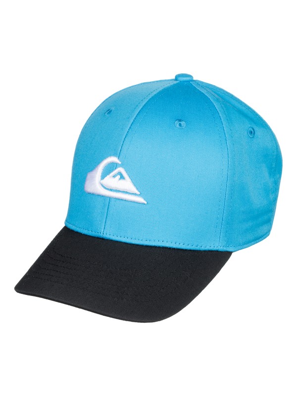 quiksilver, Boy's 8-16 Decades Snapback Hat, MALIBU BLUE (bma0) 0 Boy's 8-16 Decades Snapback Hat Blue AQBHA03224 Quiksilver