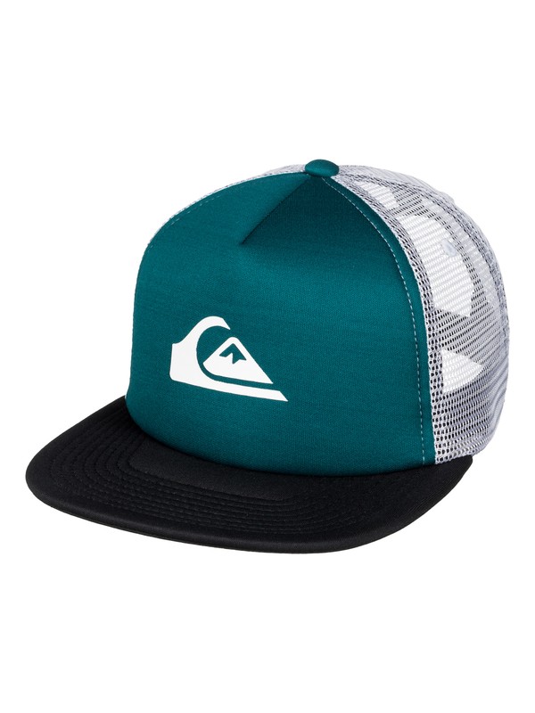 quiksilver, Boy's 8-16 Snap Addict Trucker Hat, MOROCCAN BLUE (bsg0) 0 Boy's 8-16 Snap Addict Trucker Hat AQBHA03241 Quiksilver