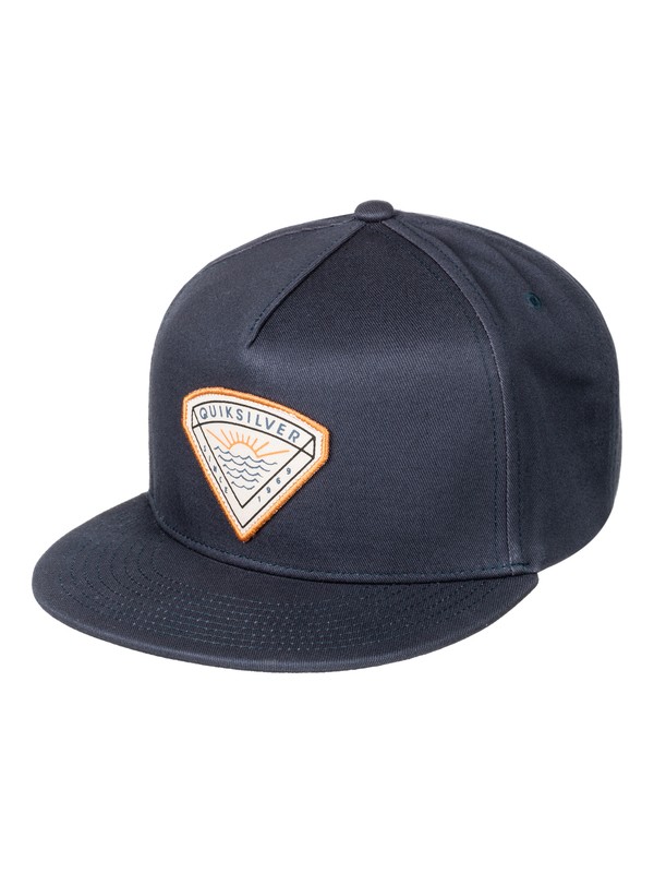 quiksilver, Mouthy - Snapback Cap for Boys 8-16, DARK DENIM (brq0) 0 Mouthy - Snapback Cap for Boys 8-16 AQBHA03252 Quiksilver