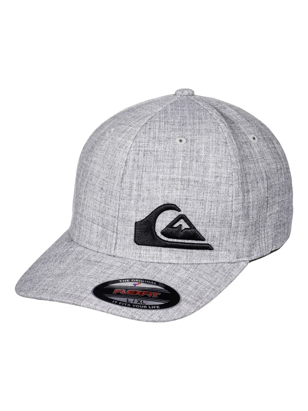 quiksilver, Boy's 8-16 Final Flexfit Hat, LIGHT GREY HEATHER (sgrh) 0 Boy's 8-16 Final Flexfit Hat AQBHA03259 Quiksilver
