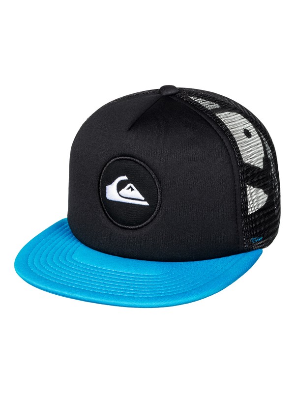 quiksilver, Boy's 8-16 Snapstearn Trucker Hat, ATOMIC BLUE (bmm0) 0 Boy's 8-16 Snapstearn Trucker Hat AQBHA03276 Quiksilver