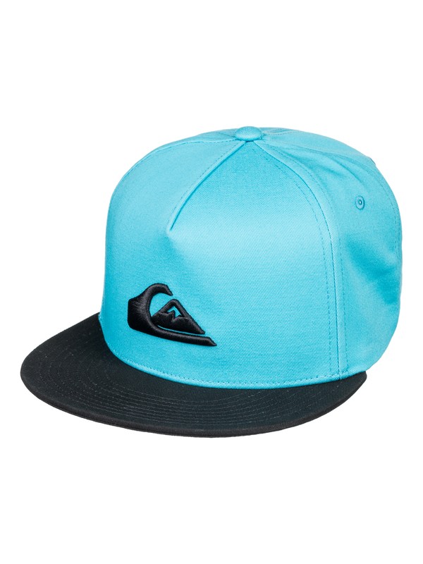 quiksilver, Niños 8-16 Gorra Cierre Trasero Stuckles, TYPHOON (bny0) 0 Niños 8-16 Gorra Cierre Trasero Stuckles Azul AQBHA03282 Quiksilver