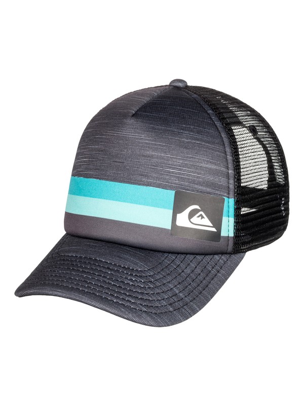 quiksilver, Boy's 8-16 Seasons Trucker Hat, BLACK (kvd0) 0 Boy's 8-16 Seasons Trucker Hat Black AQBHA03302 Quiksilver