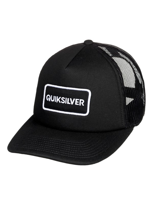 quiksilver, Boy's 8-16 Startles Trucker Hat, BLACK (kvj0) 0 Boy's 8-16 Startles Trucker Hat Black AQBHA03325 Quiksilver