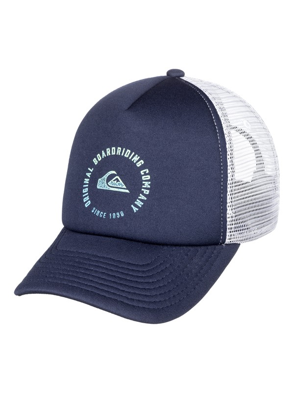 quiksilver, Boy's 8-16 Beast Model Trucker Hat, NAVY BLAZER (byj0) 0 Boy's 8-16 Beast Model Trucker Hat Blue AQBHA03337 Quiksilver
