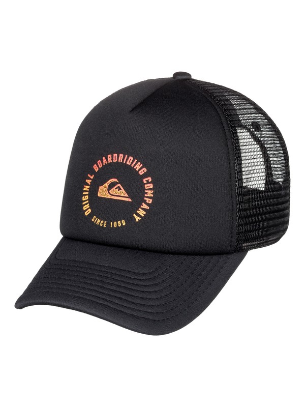 quiksilver, Boy's 8-16 Beast Model Trucker Hat, BLACK (kvj0) 0 Boy's 8-16 Beast Model Trucker Hat Black AQBHA03337 Quiksilver