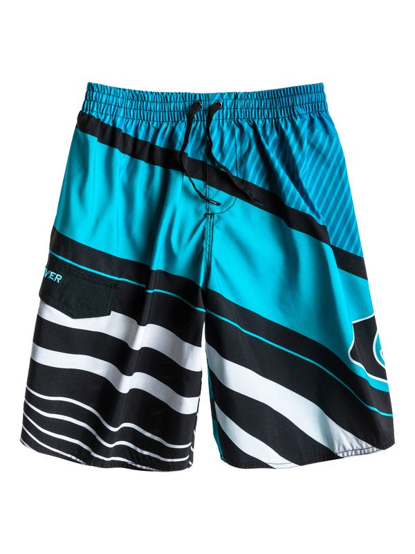 quiksilver, Boys 8-16 Outermission Volleys, OUTERMISSION BLACK (kvj6) 0 Boys 8-16 Outermission Volleys AQBJV00078 Quiksilver