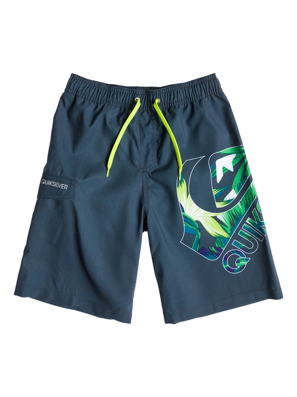 quiksilver, Logo Vl Youth 18, LOGO VOLLEY TARMAC (kta6) 0 Logo Vl Youth 18 AQBJV03015 Quiksilver