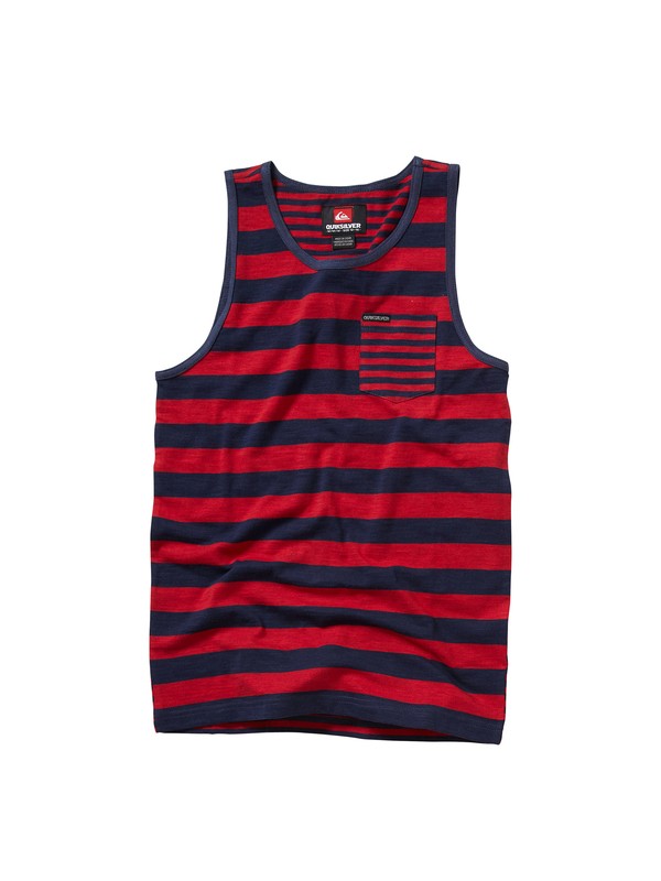 quiksilver, Boys 8-16 Heron Tank, DESERT SUN (rrd3) 0 Boys 8-16 Heron Tank AQBKT00018 Quiksilver