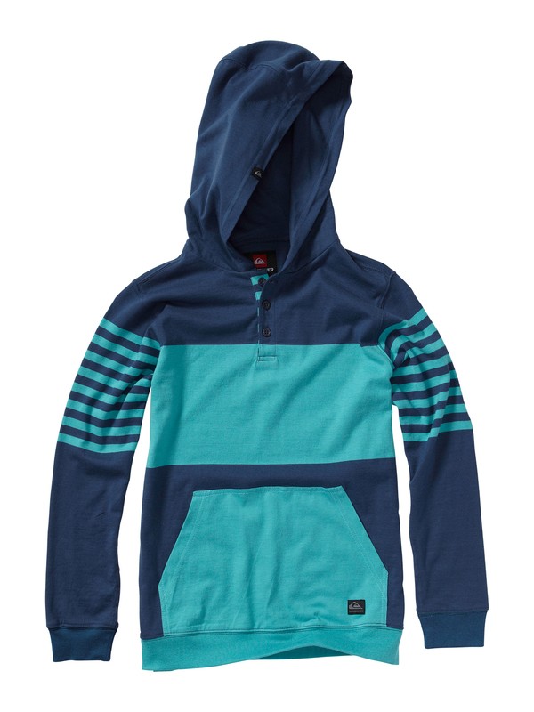 quiksilver, Boys 8-16 Game On Hooded Pullover, WASHED NAVY (brq3) 0 Boys 8-16 Game On Hooded Pullover AQBKT00064 Quiksilver