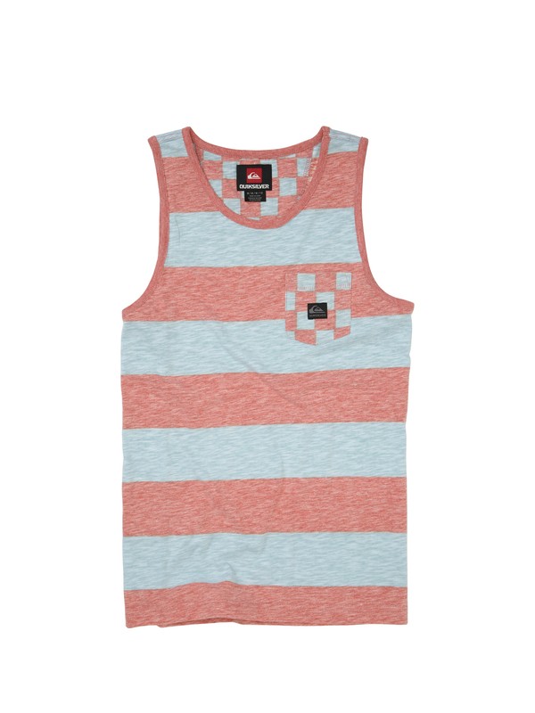 quiksilver, Boys 8-16 Check Your Neck Tank, ICICLE (bfg3) 0 Boys 8-16 Check Your Neck Tank AQBKT00081 Quiksilver