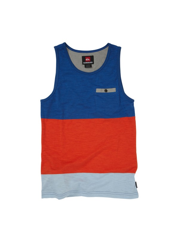 quiksilver, HALF PINT TANK YOUTH, RADIO ACTIVE (nnk3) 0 HALF PINT TANK YOUTH AQBKT00082 Quiksilver