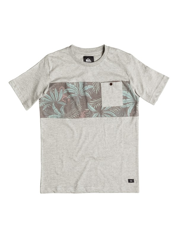 quiksilver, Boys 8-16 Upton Pocket T-Shirt, GREY HEATHER (skth) 0 Boys 8-16 Upton Pocket T-Shirt AQBKT03017 Quiksilver