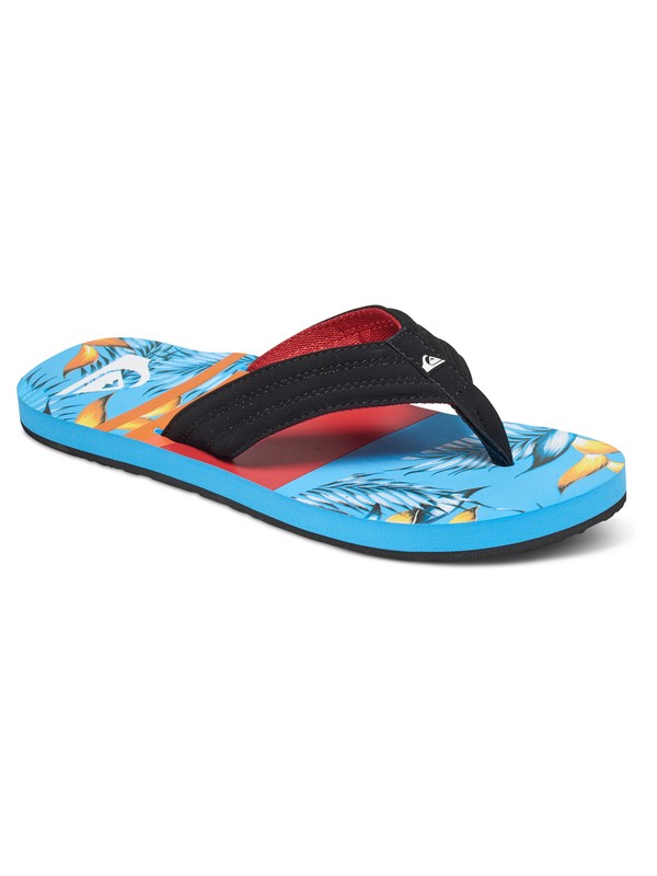 quiksilver, Basis - Chanclas, BLACK/RED/BLUE (xkrb) 0 Basis - Chanclas Negro AQBL100009 Quiksilver