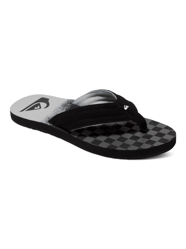quiksilver, Basis - Tongs, BLACK/GREY/GREY (xkss) 0 Basis - Tongs Noir AQBL100009 Quiksilver