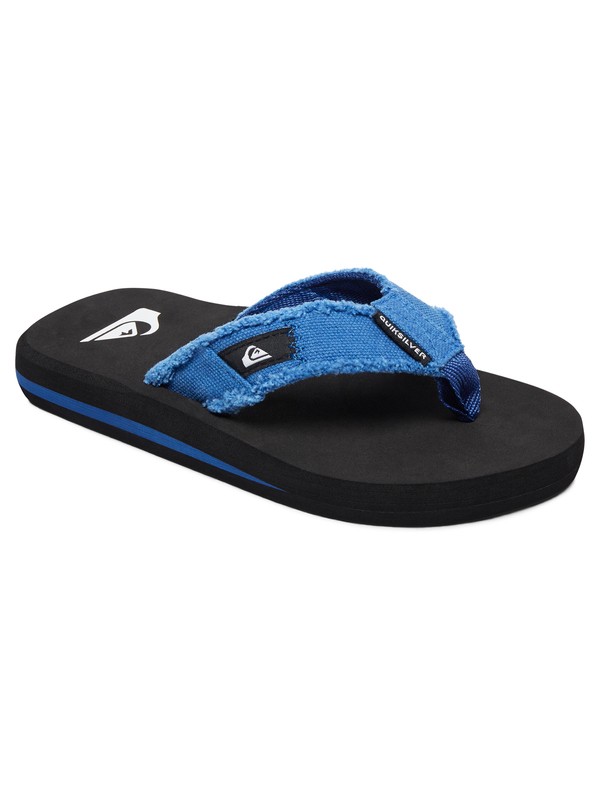 quiksilver, Monkey Abyss - Sandali da Ragazzo, BLUE/BLACK/BLUE (xbkb) 0 Monkey Abyss - Sandali da Ragazzo Blue AQBL100010 Quiksilver